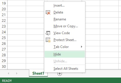 Cara Menyembunyikan Sel Kolom Lembar Kerja Dan Rumus Pada Microsoft Excel